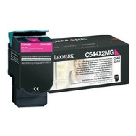 Lexmark Toner Cartridge Magenta/Magenta 4K Pgs F/C544 C546