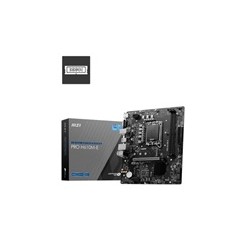 MSI MB Sc LGA1700 PRO H610M-E, Intel H610, 2xDDR5, 1xHDMI, 1xVGA, mATX