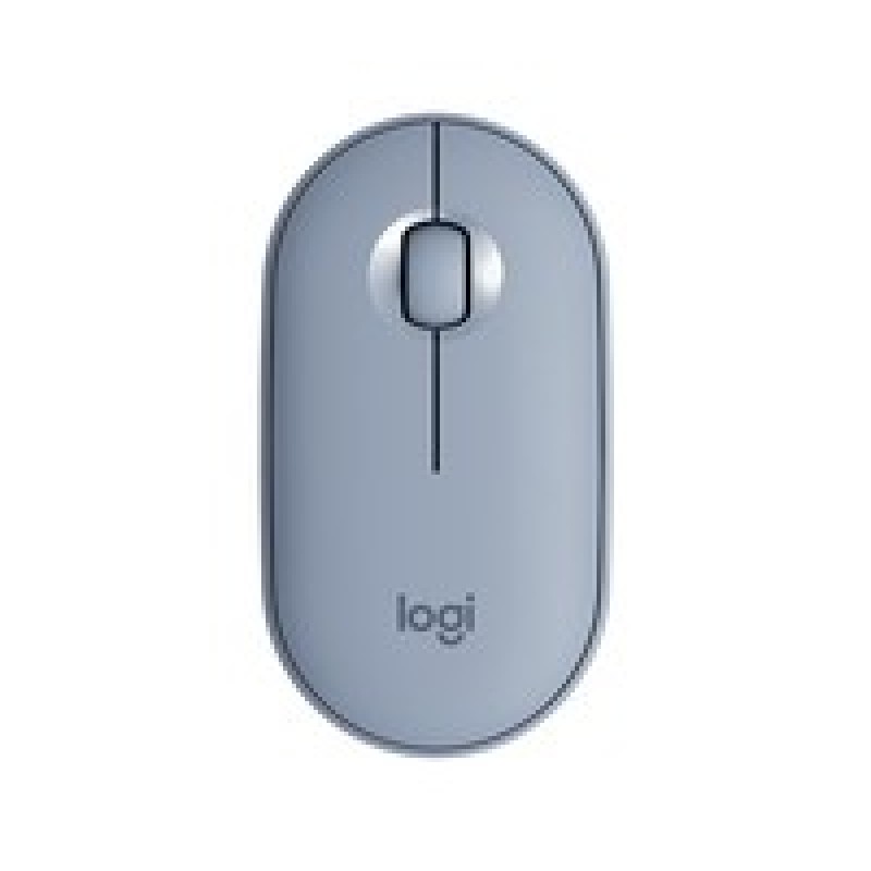 Logitech Pebble M350 Wireless Mouse Blue/Grey EMEA