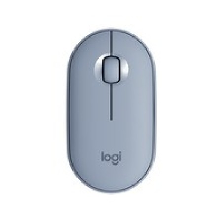 Logitech Pebble M350 Wireless Mouse Blue/Grey EMEA