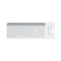 Logitech Slim Wrls. Keyb.Mousecomb MK470/OFFWHITE ESP Mediter