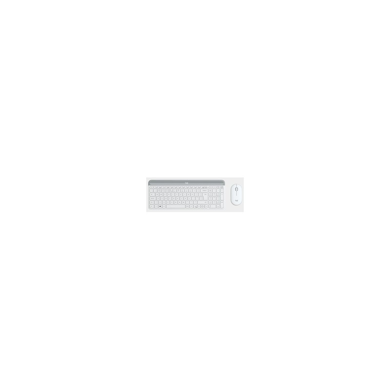 SLIM WRLS. KEYB.MOUSECOMB MK470/OFFWHITE ESP MEDITER