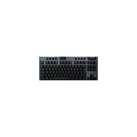 Logitech G915 TKL Lightsp Wrls RGB Meckb/GL Clicky - Carbon UK - INTL