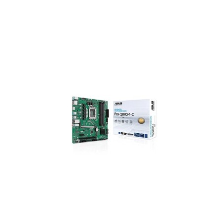 ASUS MB Sc LGA1851 PRO Q870M-C-CSM, Intel Q870, 4xDDR5, 2xDP, 1xHDMI, mATX