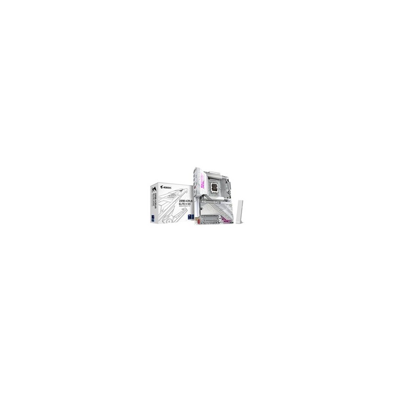 GIGABYTE MB Sc LGA1851 Z890 A ELITE X ICE, Intel Z890, 4xDDR5, 1xHDMI, 1xThunderbolt, WiFi