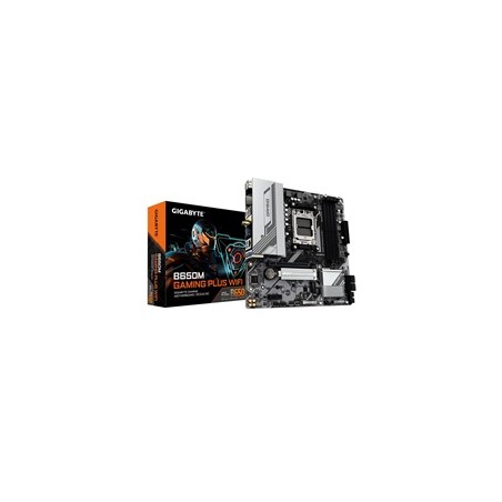 GIGABYTE MB Sc AM5 B650M GAMING PLUS WF, AMD B650, 4xDDR5, 2xDP, 1xHDMI, WiFi, mATX