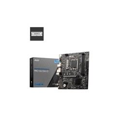 MSI MB Sc LGA1700 PRO H610M-G, Intel H610, 2xDDR5, 1xDP, 1xHDMI, 1xVGA, mATX
