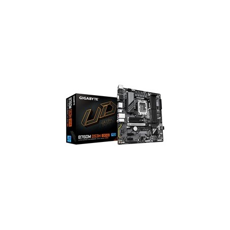 GIGABYTE MB Sc LGA1700 B760M DS3H GEN5, Intel B760, 4xDDR5, 2xDP, 1xHDMI, 1xVGA, mATX
