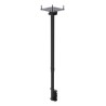 Ergonomic Solutions Telescopic Ceiling Pole/(1000-1500MM) Black