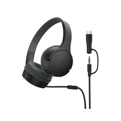 Belkin Soundform Mini Wired ON-Ear/Headphones - USB-C 3.5MM Black
