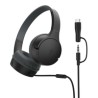 Belkin Soundform Mini Wired ON-Ear/Headphones - USB-C 3.5MM Black