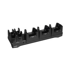 RFD40/RFD90, 3 Device Slots/4 Toaster Slots, Comm. Cradle with support for TC53/58. Req. PWR-BGA12V108W0WW, CBL-DC-382A1-01 and