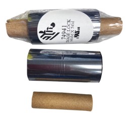 Resin Ribbon, 64mmx74m (2.52inx242ft), Image Lock Image Lock, 12mm (0.5in) core, 12/box