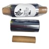 Resin Ribbon, 64mmx74m (2.52inx242ft), Image Lock Image Lock, 12mm (0.5in) core, 12/box