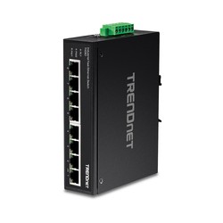 8-PORT IND.FAST ETH SWITCH/DIN-RAIL