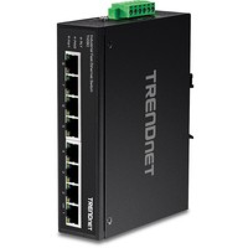 TRENDnet 8-Port Ind.Fast Eth Switch/DIN-Rail
