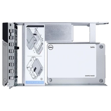 DELL 480GB SSD SATA Read Int. 6Gbps 512e 2.5" with 3.5" HYB CARR CK T360, T560, R360,R450,R550, R660, R760, Rxx5...