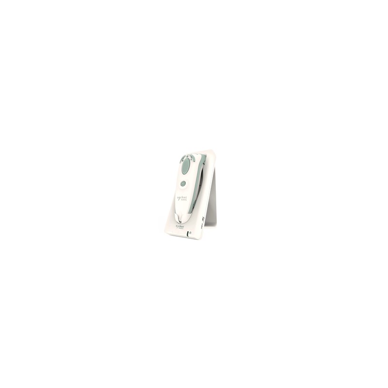 Socket Mobile Durascan D755 Universal Barcode/Scanner/Cradle HEALTH Care White