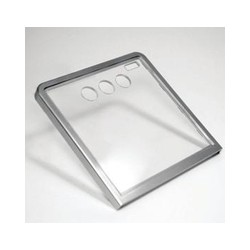 Window: clear field replaceable protective outer window for MS7820 Solaris