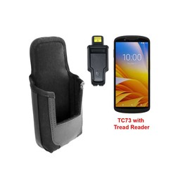 Agora Black Holster for TC73 / TC78 devices with Tread Reader