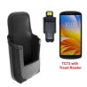Agora Black Holster for TC73 / TC78 devices with Tread Reader