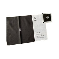 EM45 10-Pack Tempered Glass Screen Protector. Includes alcohol wipes, cleaning cloth, and tools needed for screen protector
