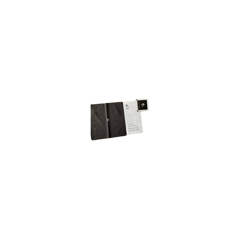 EM45 10-Pack Tempered Glass Screen Protector. Includes alcohol wipes, cleaning cloth, and tools needed for screen protector