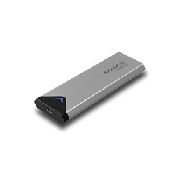 AXAGON EEM2-UG2, USB-C 10Gbps - M.2 NVMe SSD ARROW box, stříbrný