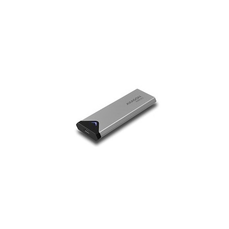 AXAGON EEM2-UG2, USB-C 10Gbps - M.2 NVMe SSD ARROW box, stříbrný