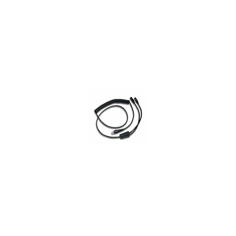 Cable: KBW, black, 2.9m (9.5´), coiled, host power