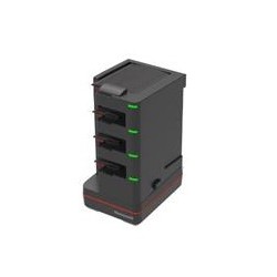 For recharging upto 4 batteries. Kit includes 1 BAY Dock, CT45 Battery charging cup,Power Supply, UK Power Cord.