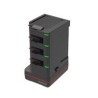 For recharging upto 4 batteries. Kit includes 1 BAY Dock, CT45 Battery charging cup,Power Supply, UK Power Cord.