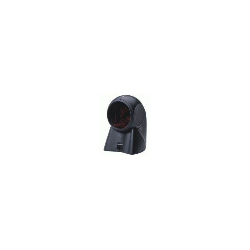 RS232 Kit: black scanner (MS7120-41-3), mounting plate (45-45619), 2.9m (9.5´) straight RS232 cable (59-59000-3), UK power