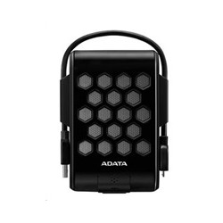 ADATA Externí HDD 2TB 2,5" USB 3.1, DashDrive™ Durable HD720, G-sensor, černý, (gumový, vodě/nárazu odolný)