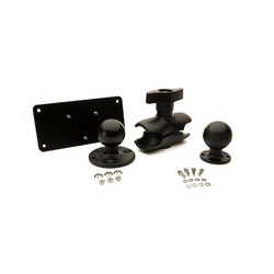 RAM MOUNT KIT, PLATE BASE, SHORT ARM, 5 inches (128mm), BALL FOR VEHICLE DOCK REAR