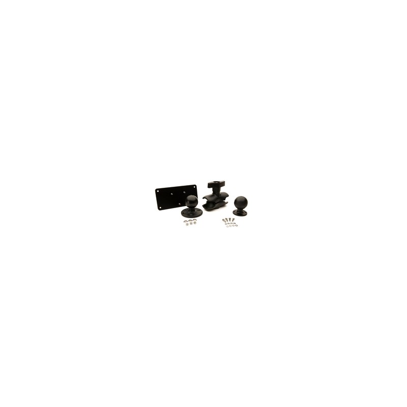 RAM MOUNT KIT, PLATE BASE, SHORT ARM, 5 inches (128mm), BALL FOR VEHICLE DOCK REAR