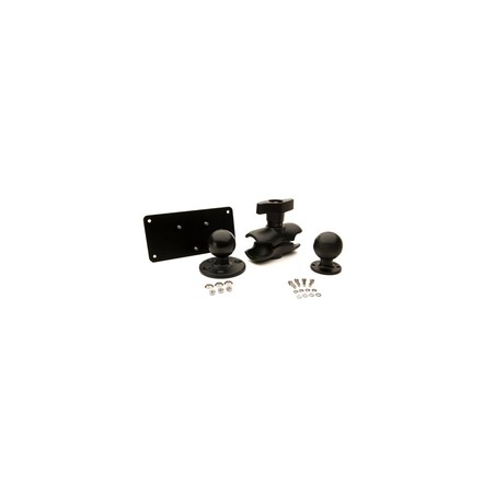 RAM MOUNT KIT, PLATE BASE, SHORT ARM, 5 inches (128mm), BALL FOR VEHICLE DOCK REAR