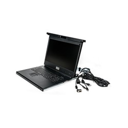 Vertiv 18.5 LCD USB KB 2USB Pass-US IN/INTL ENG