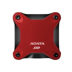 ADATA Externí SSD 1TB SD620, USB Micro-B, USB 3.2 Gen 2, R:520/W:460MB/s, červená