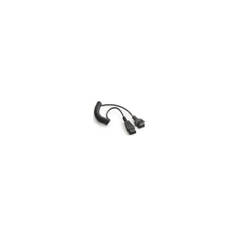 Zebra Cable, Assembly,Cbl:Headset,Coiled Adapter TO WT4090