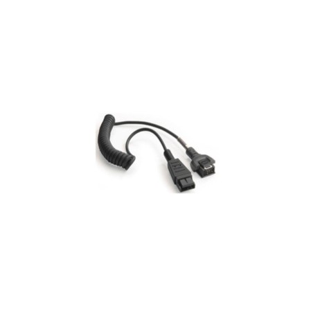 Zebra Cable, Assembly,Cbl:Headset,Coiled Adapter TO WT4090