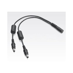 DC CBL ASSY 2 WAY (Y)/MC40 4-way DC cable. MC9500 DC Y Cable. Required when charging the Single Bay Cradle and Single Slot