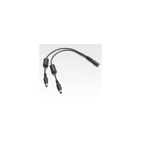 DC CBL ASSY 2 WAY (Y)/MC40 4-way DC cable. MC9500 DC Y Cable. Required when charging the Single Bay Cradle and Single Slot