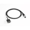 Zebra RS232 Cable 9-Pin Male 5/Straight Rugged Amphenol