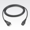 Zebra Cord:AC,PWR,18AWG,250V,10A,1.8M,BLK,Italy