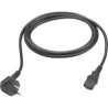 Zebra Cord:PWR, S. Korea, Cont. Europe CEE7