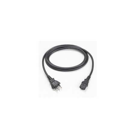 Zebra Cord:AC,PWR,18AWG,3 Plug,BLK,10A,Brazil*