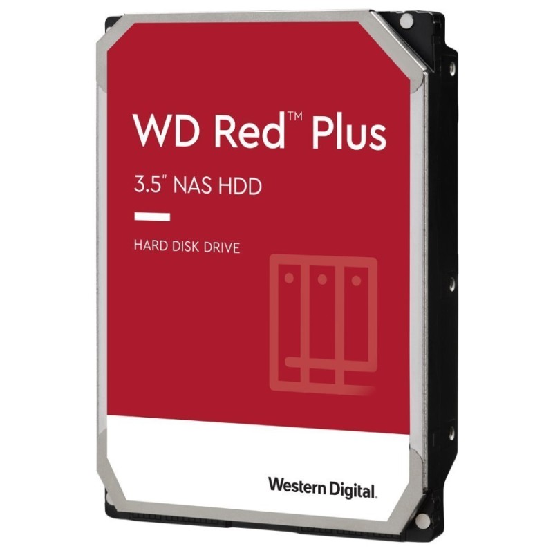 WD RED PLUS NAS WD60EFPX 6TB, SATA III 3.5", 256MB 5400RPM, 180MB/s, CMR