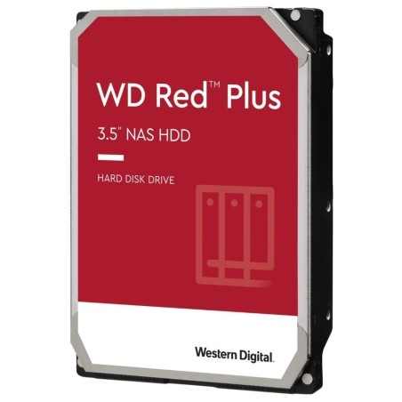 WD RED PLUS NAS WD60EFPX 6TB, SATA III 3.5", 256MB 5400RPM, 180MB/s, CMR