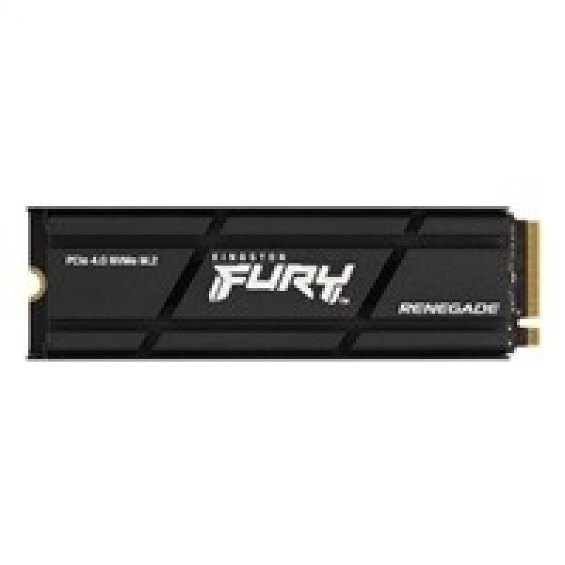 Kingston FURY RENEGADE SSD 4TB, M.2 2280, PCIe Gen4x4, R:7300MB/s W:7000MB/s, Heatsink